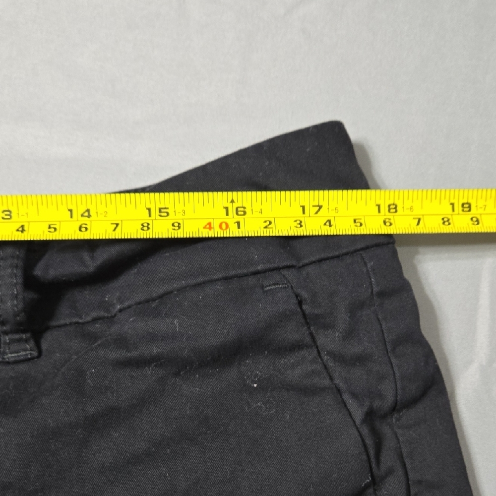 Ann Taylor Sz 14 Womens Black Flat Front Shorts - Picture 5 of 7